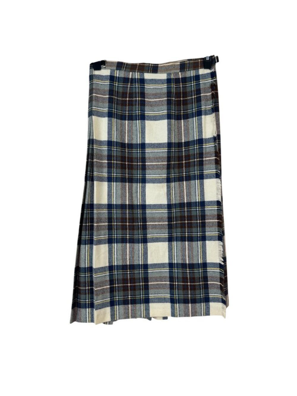 Cobra Kilt Tartan Plaid Kilt 100% Wool Made in Ireland Midi Length Size Small